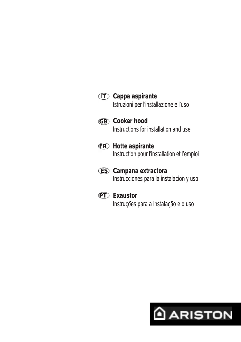 Page 1 de la notice Manuel utilisateur Ariston Thermo HZV 9