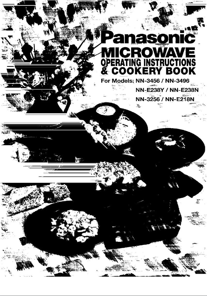 Page 1 de la notice Manuel utilisateur Panasonic NN-E218N