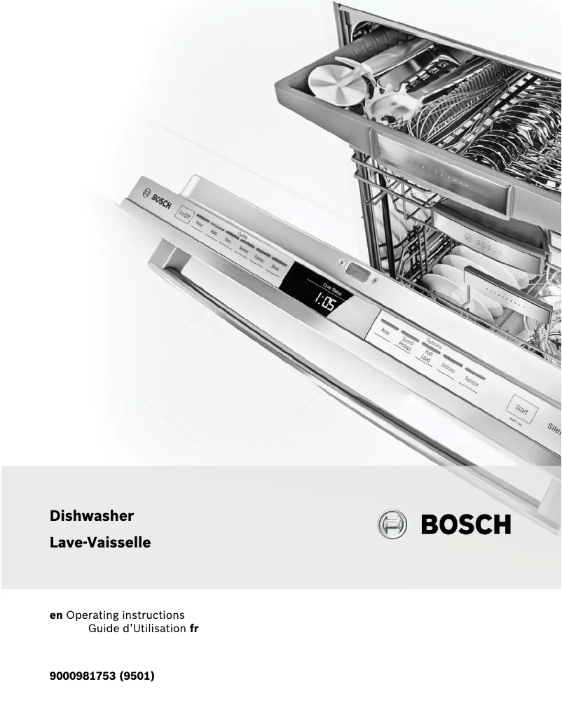 Page 1 of the manual Instruction Manual Bosch SPE53U56UC