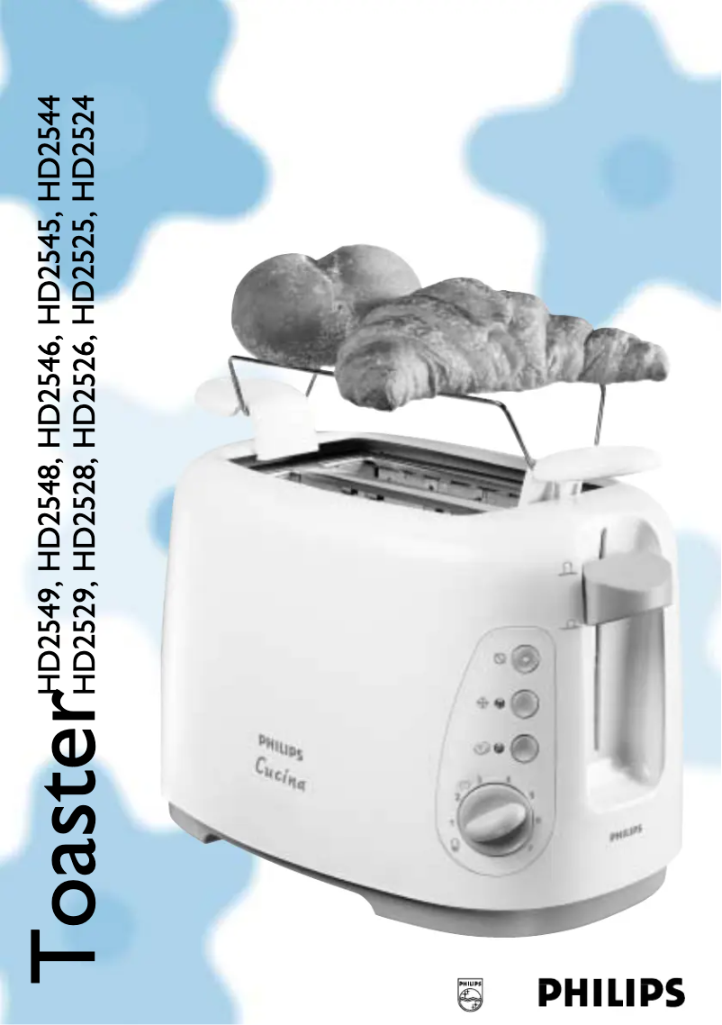 Page 1 of the manual User Manual Philips Cucina HD2546