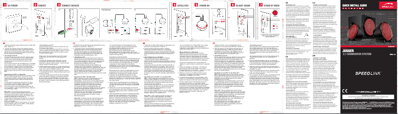 Página 1 del manual Manual de usuario Speed-Link Jugger SL-8321-BK