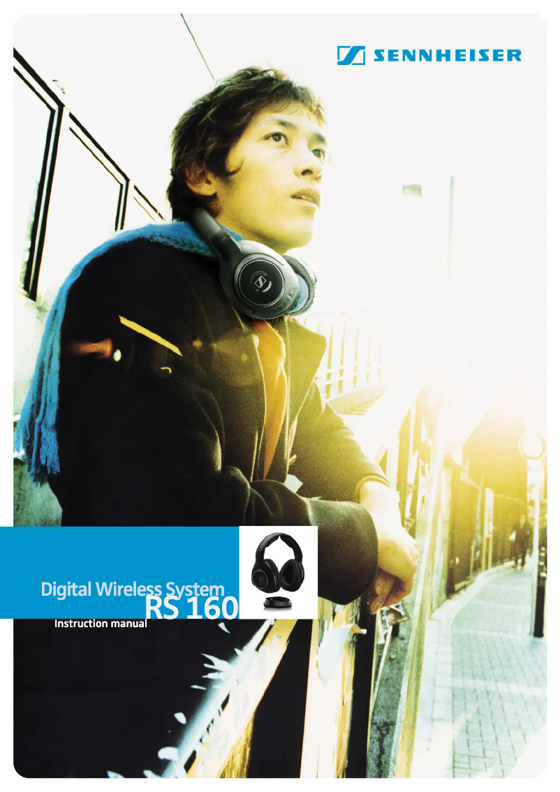 Page n°1 - Manuel utilisateur Sennheiser HDR 160