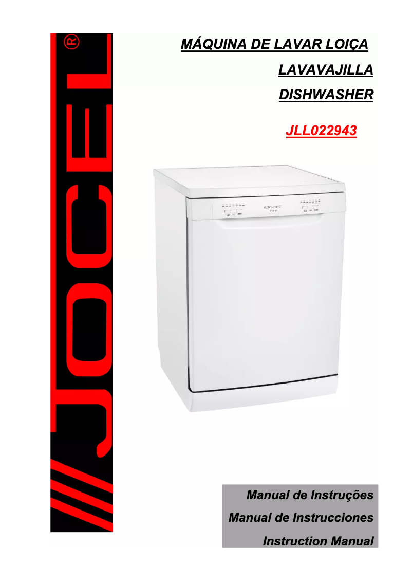 Page 1 de la notice Manuel utilisateur Jocel JLL022943