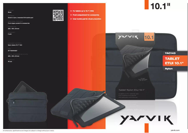 Image de la première page du manuel de l'appareil YAC143