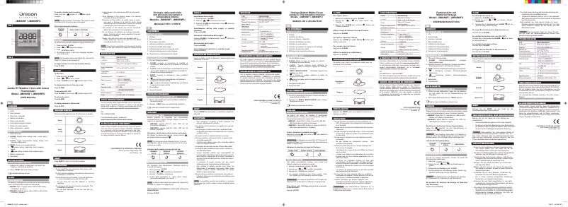 Image de la première page du manuel de l'appareil JM898WF
