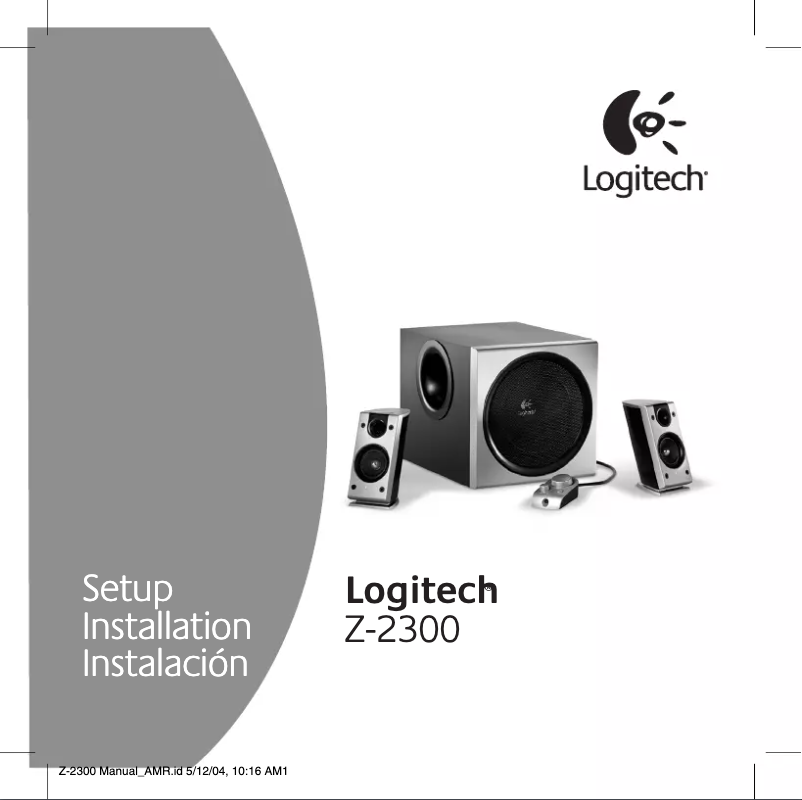 Image de la première page du manuel de l'appareil Z-2300