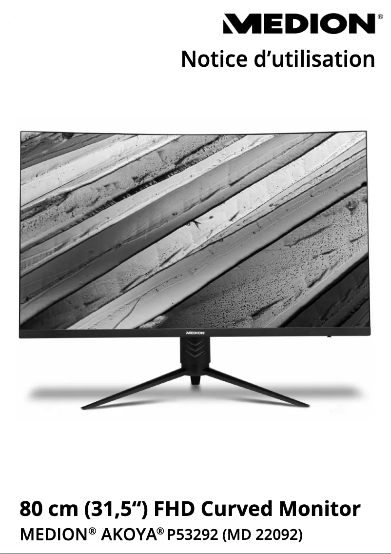 Page n°1 - Manuel utilisateur Medion AKOYA P53292 (MD 22092)