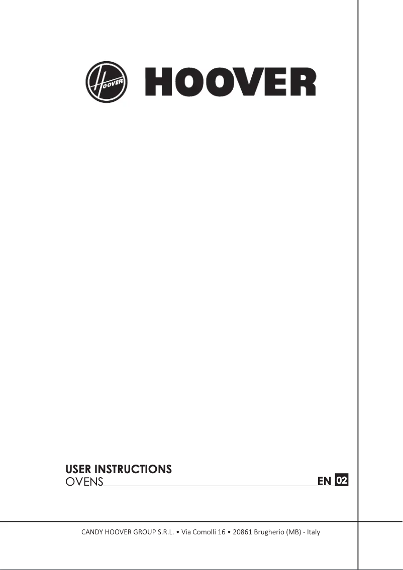 Image de la première page du manuel de l'appareil H-OVEN 300 HOC3BF3258IN