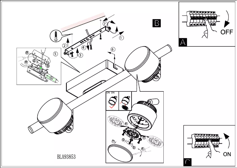 Page n°1 - Manuel utilisateur Eglo Armento