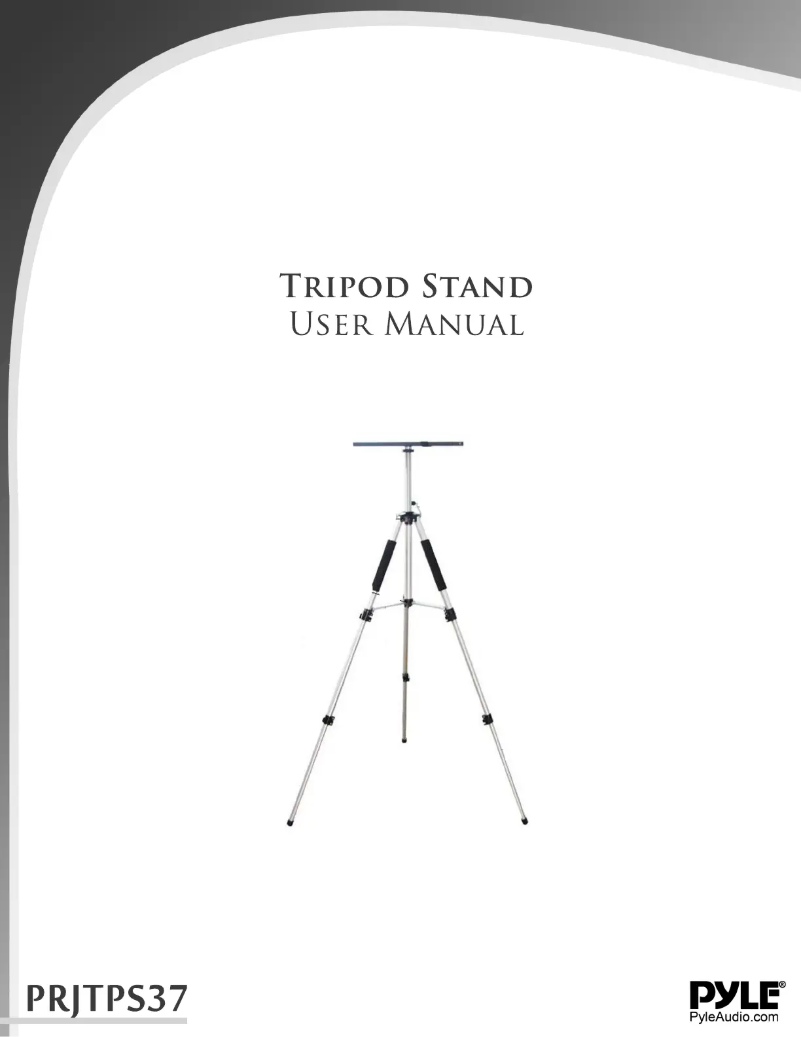 Page n°1 - Manuel utilisateur Pyle PRJTPS37