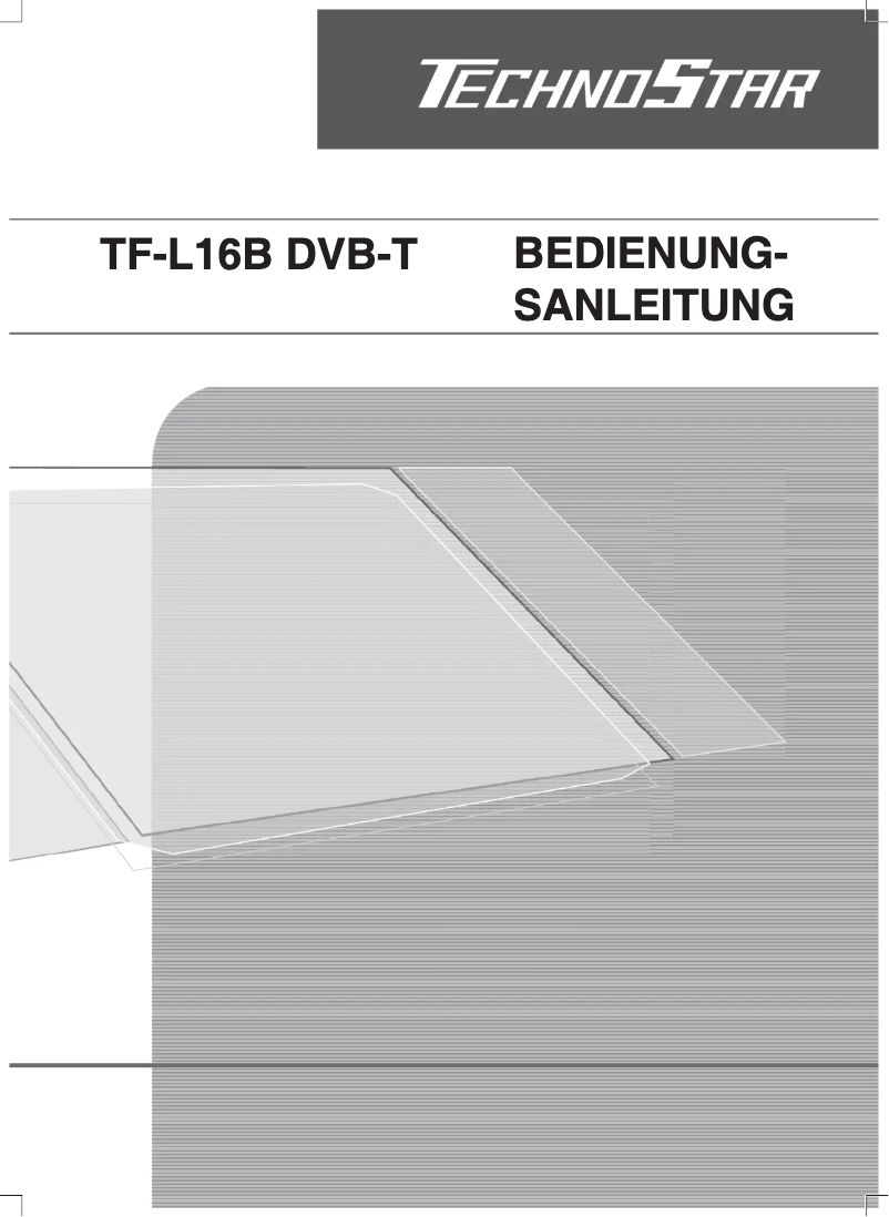 Image de la première page du manuel de l'appareil TF-L16B DVB-T
