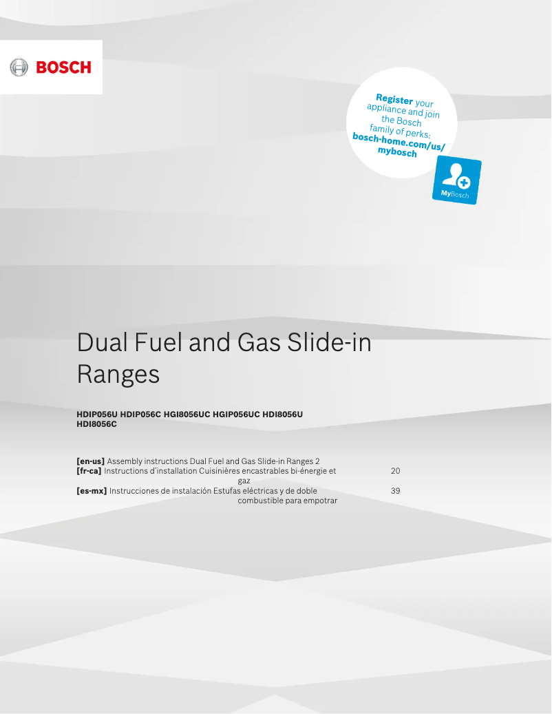 Imagen de la primera página del manual del dispositivo HDI8056U