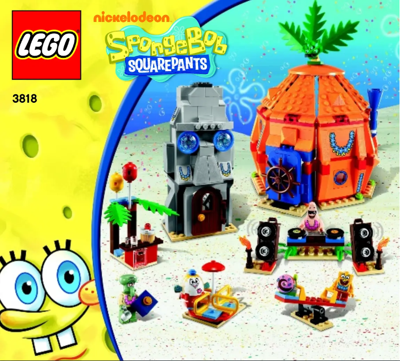 Page n°1 - Manuel utilisateur Lego Bikini Bottom Undersea Party