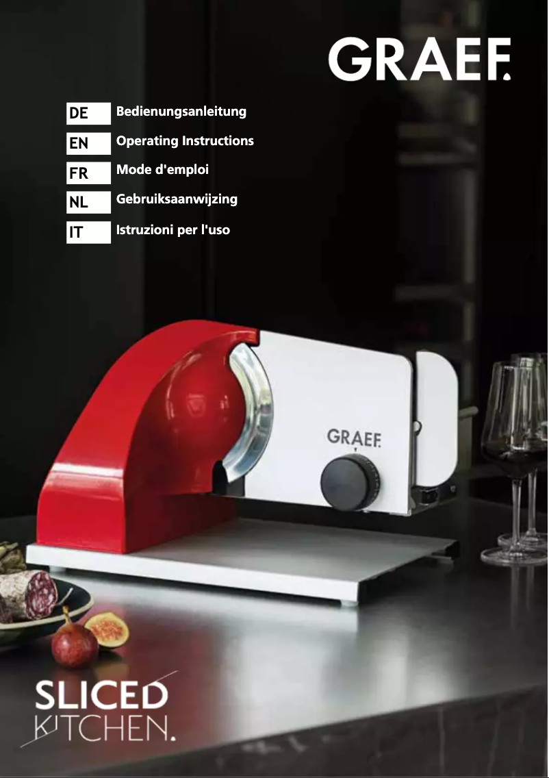 Page n°1 - Manuel utilisateur Graef SKS901