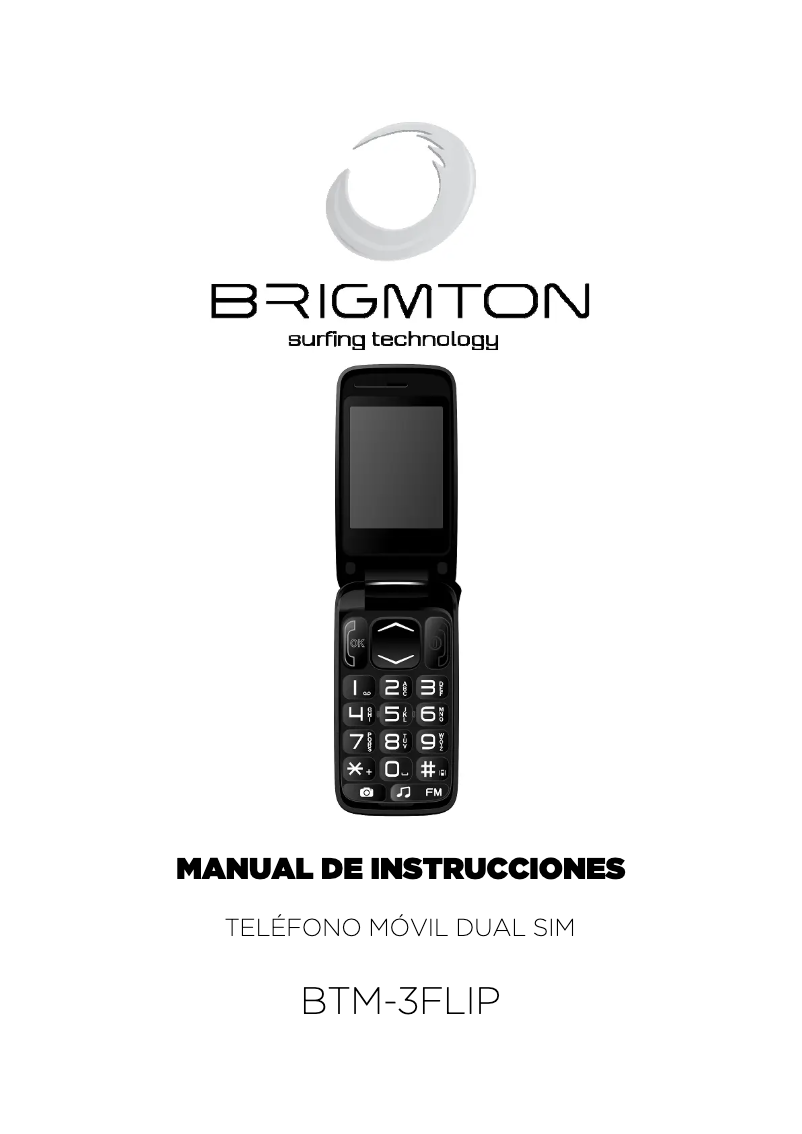 Page 1 de la notice Manuel utilisateur Brigmton BTM-3FLIP