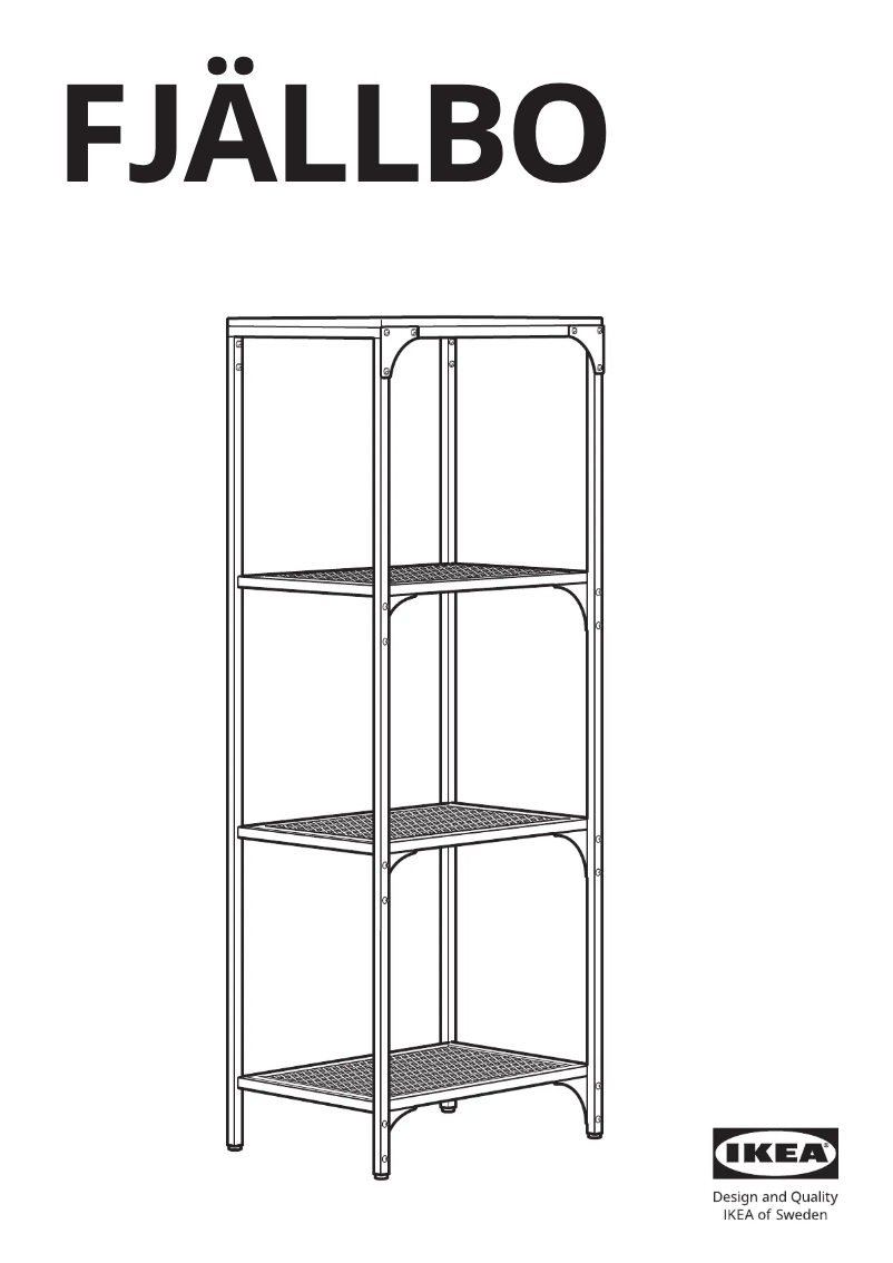 Image de la première page du manuel de l'appareil FJÄLLBO 903.421.98