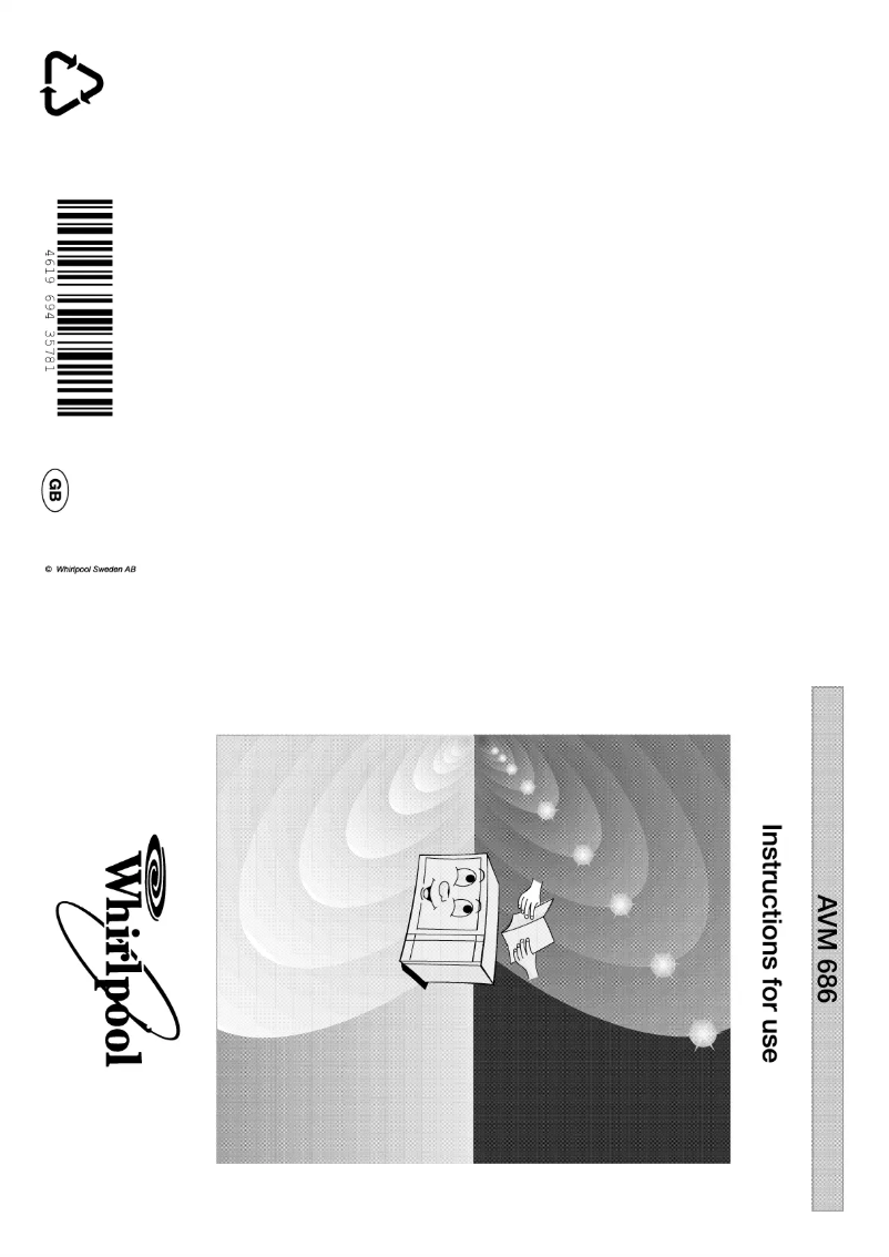 Page n°1 - Manuel utilisateur Whirlpool AVM 689