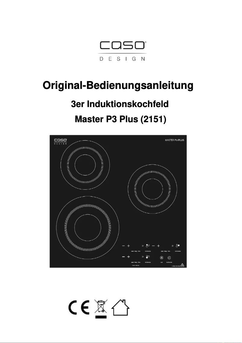 Image de la première page du manuel de l'appareil Master P3 plus