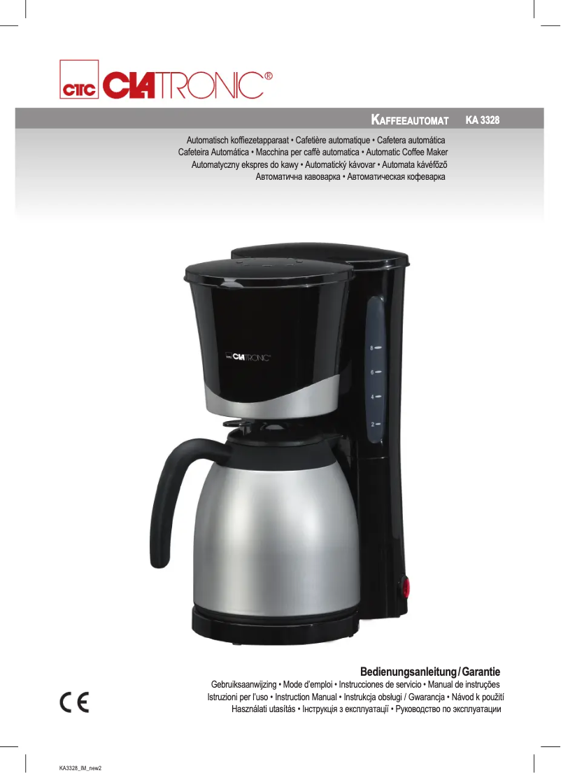 Image de la première page du manuel de l'appareil KA 3328