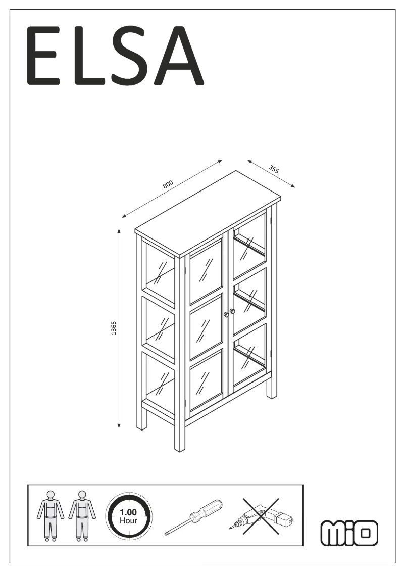Image de la première page du manuel de l'appareil Elsa