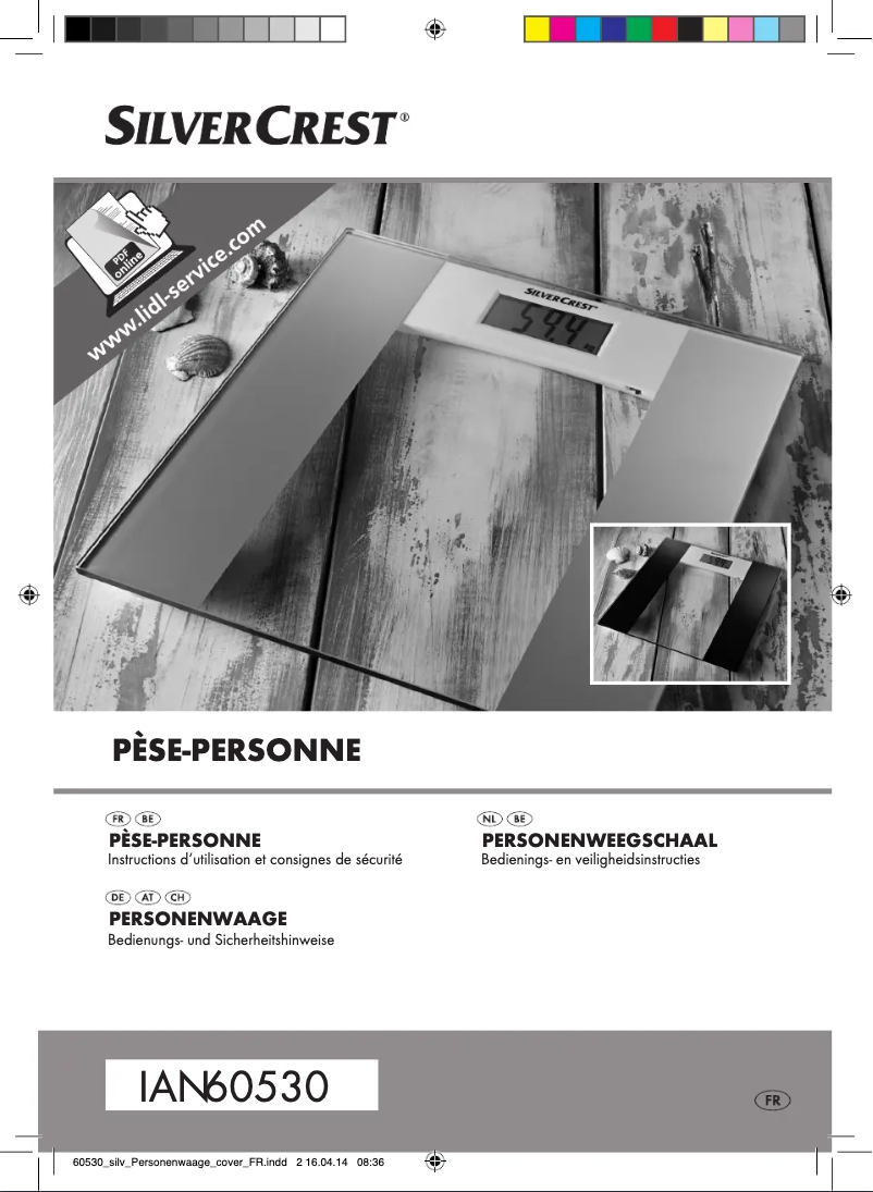 Image de la première page du manuel de l'appareil IAN 60530