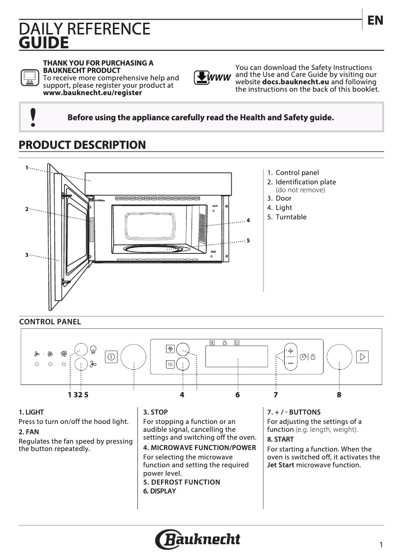 Imagen de la primera página del manual del dispositivo MHCK5 2138 PT