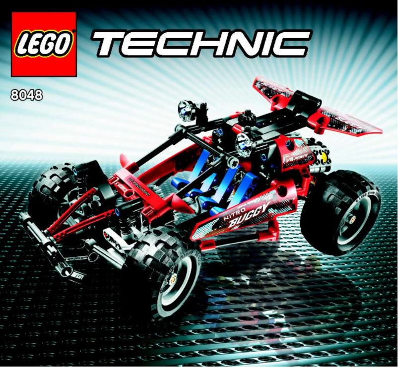 Page n°1 - Manuel utilisateur Lego Technic 8048