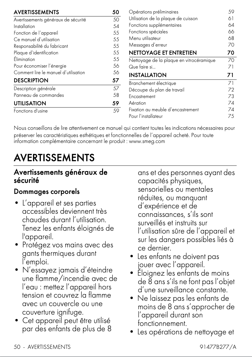 Image de la première page du manuel de l'appareil SI1M4854D