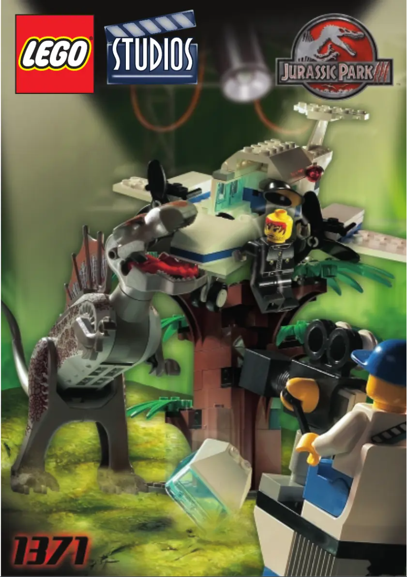 Page 1 de la notice Manuel utilisateur Lego Spinosaurus Attack Studio