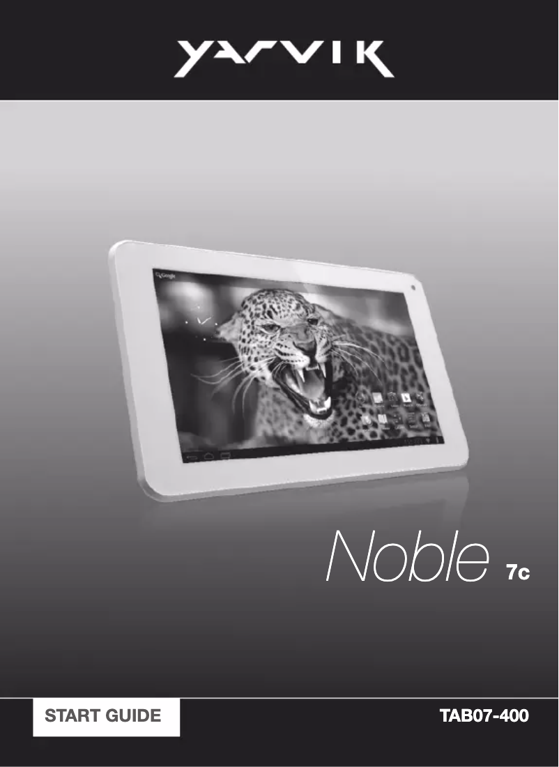 Image de la première page du manuel de l'appareil Noble 7c
