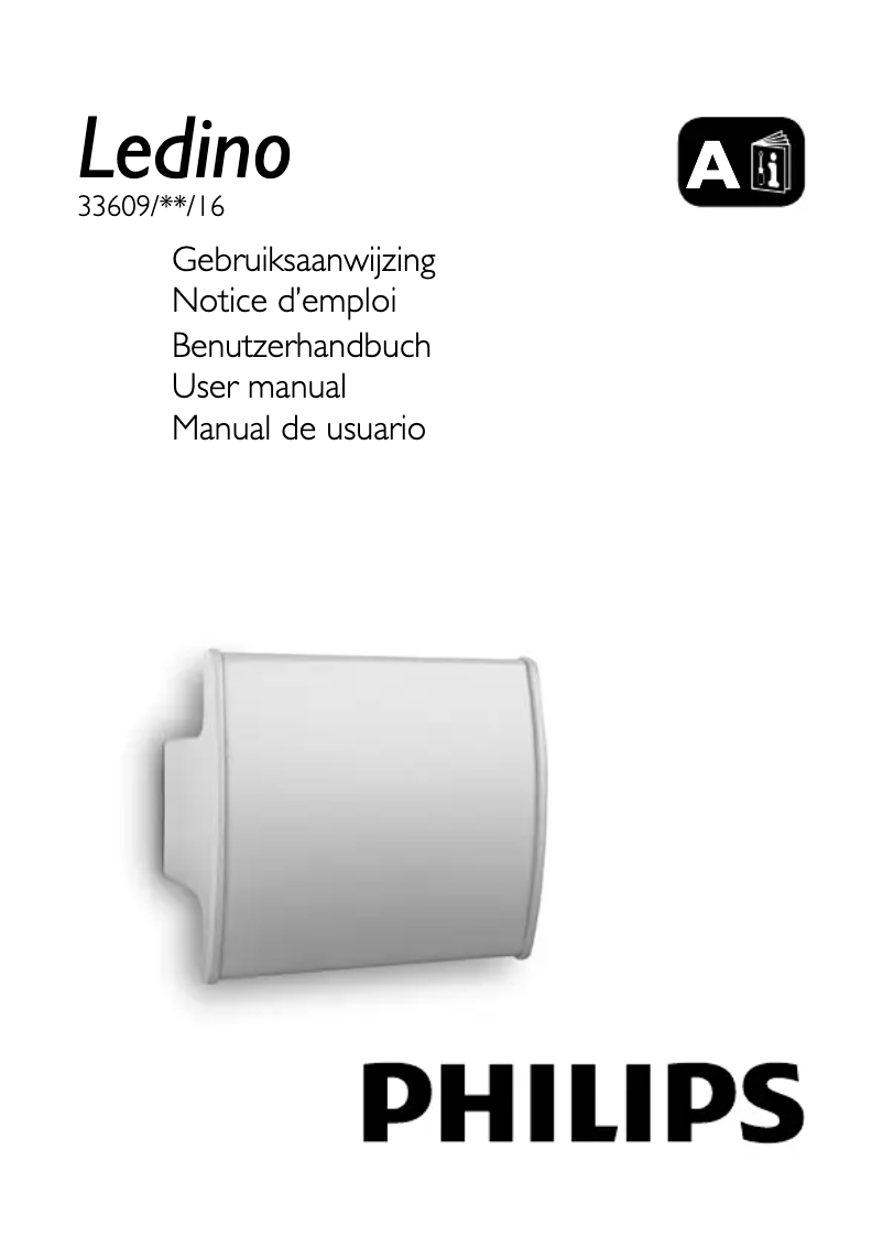 Página 1 del manual Manual de usuario Philips Ledino 336093116