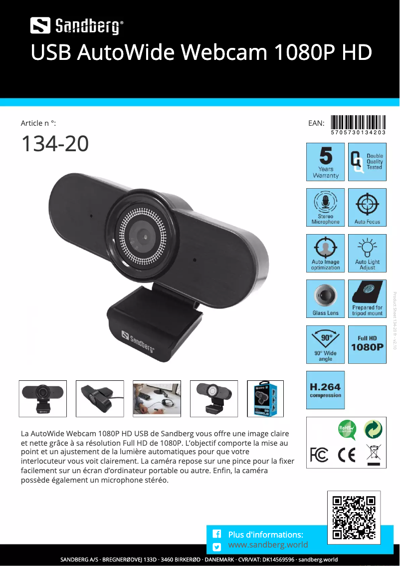 First page image of the manual for 134-20