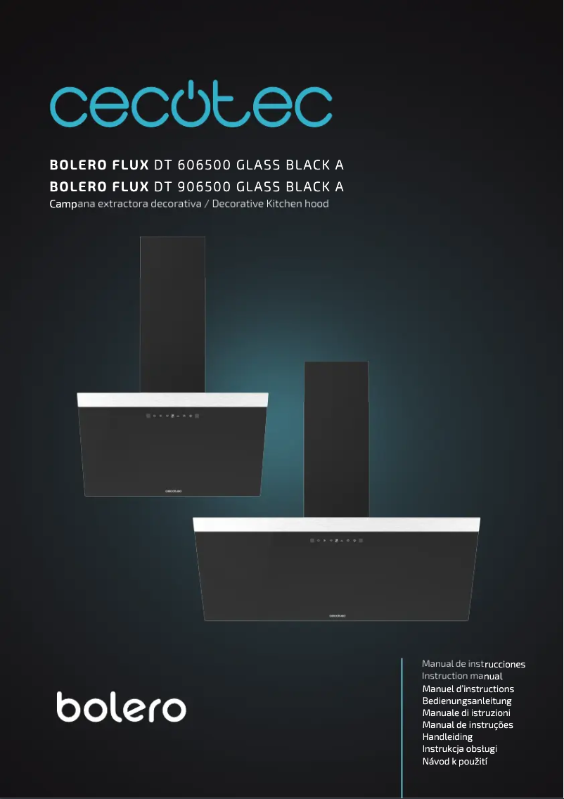 Page n°1 - Manuel utilisateur Cecotec Bolero Flux DT 606500