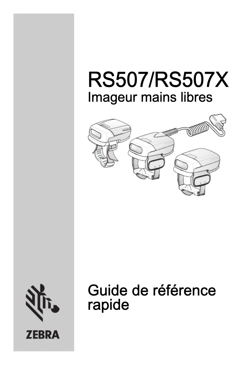 Image de la première page du manuel de l'appareil Ring S507