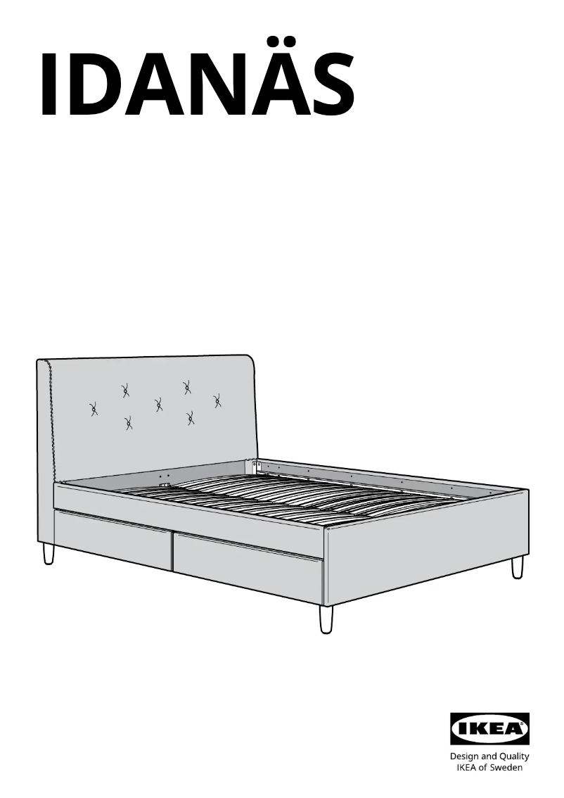 Image de la première page du manuel de l'appareil IDANÄS 505.880.93