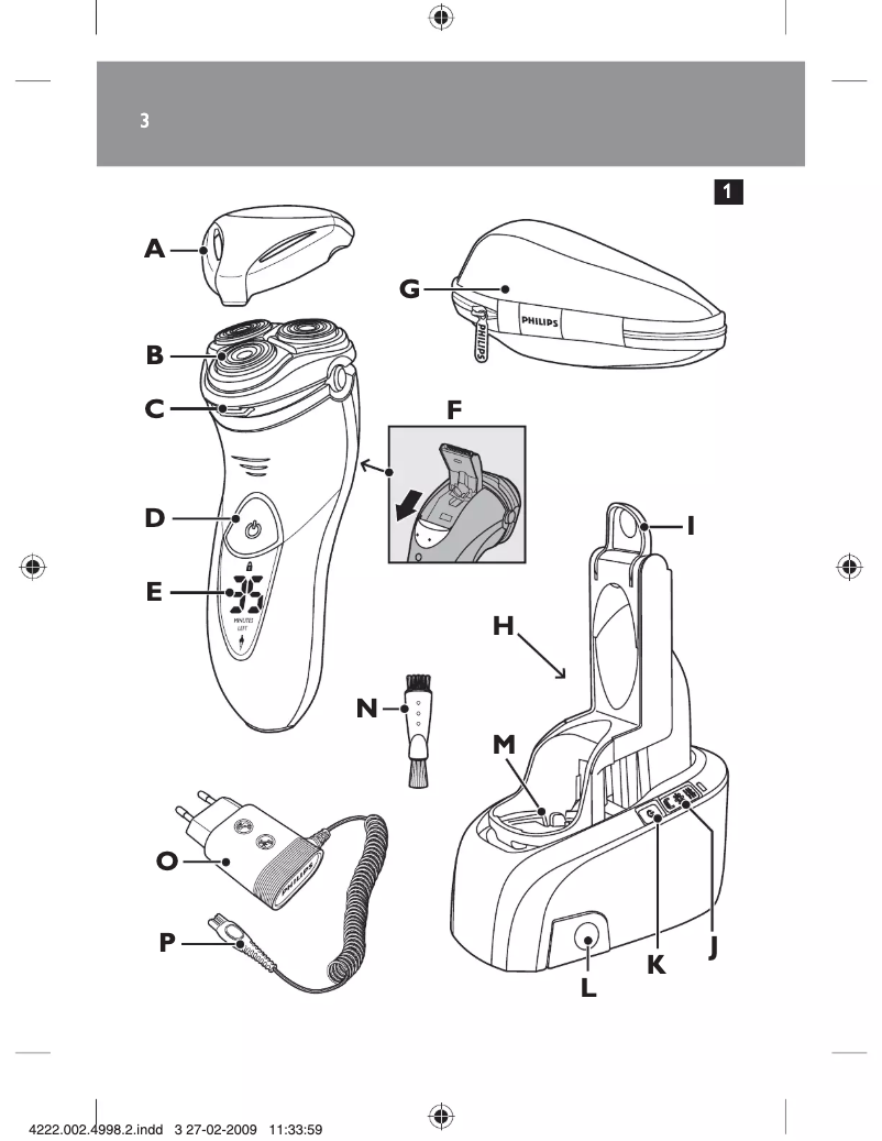 Página 1 del manual Manual de usuario Philips HQ8260CC