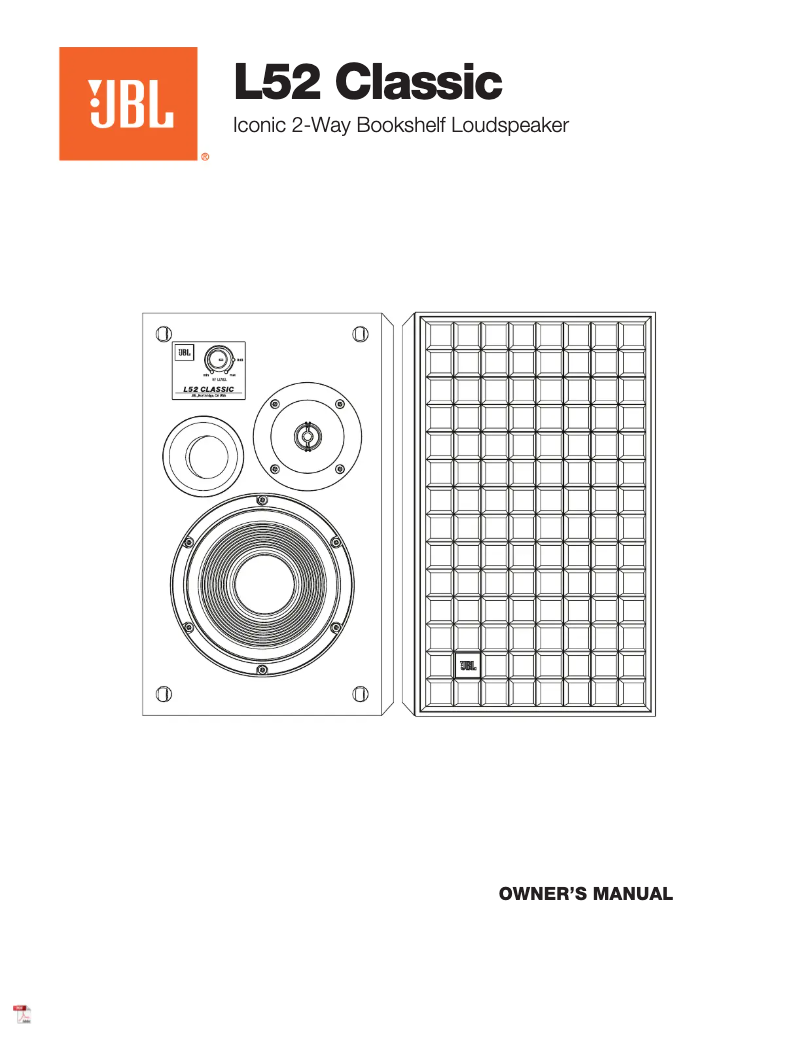 Image de la première page du manuel de l'appareil L52 Classic