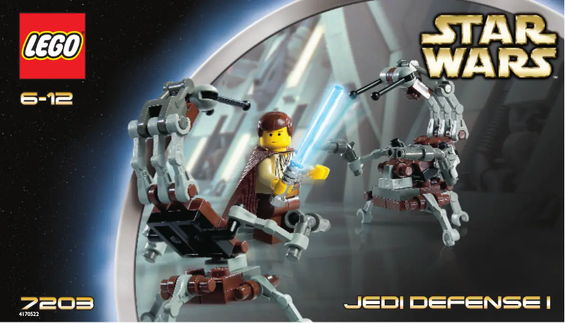 Page n°1 - Manuel utilisateur Lego Jedi (TM) Defense I