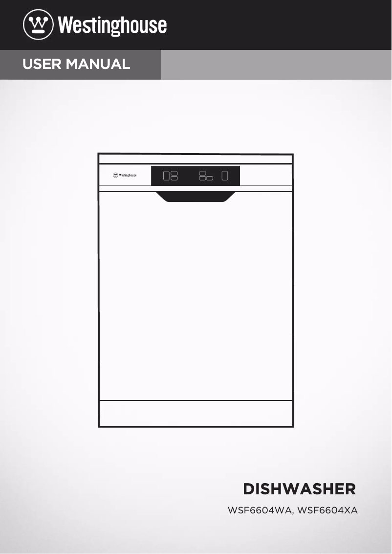 Página 1 del manual Manual de usuario Westinghouse WSF6604XA