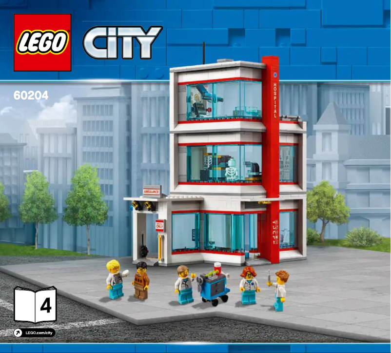 Page 1 de la notice Manuel utilisateur Lego City 60204
