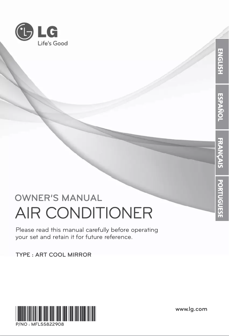 Page 1 de la notice Manuel utilisateur LG ARNU12GSER2