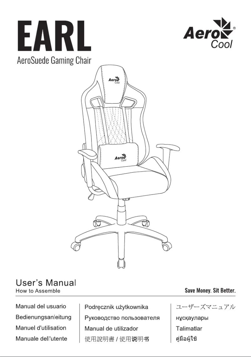 Page 1 de la notice Manuel utilisateur AeroCool Earl