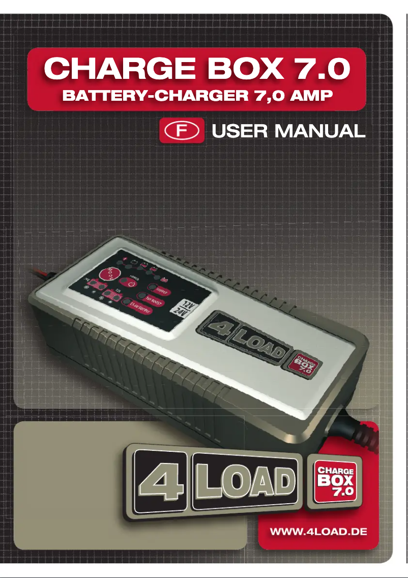 Page n°1 - Manuel utilisateur 4Load Charge Box 7.0