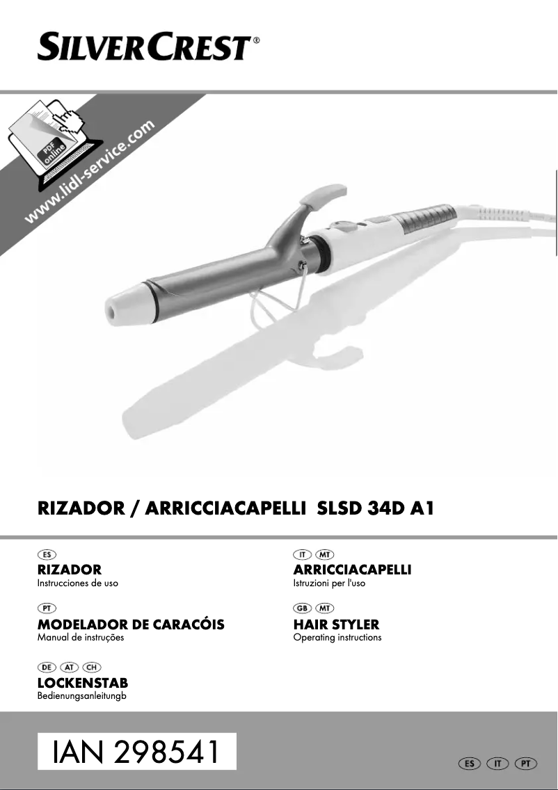 Page 1 de la notice Manuel utilisateur SilverCrest SLR 40 A1