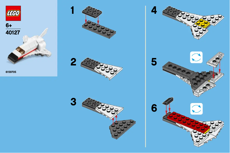 Page n°1 - Manuel utilisateur Lego 40127
