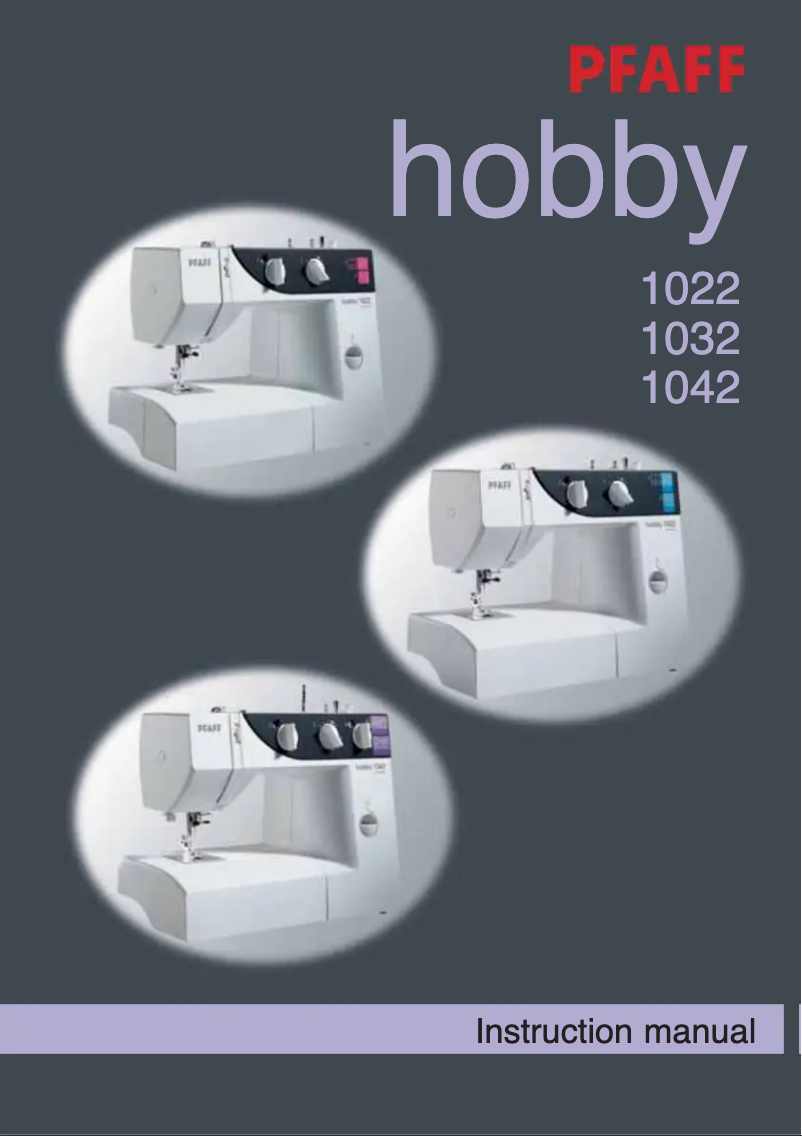 Image de la première page du manuel de l'appareil hobby 1032