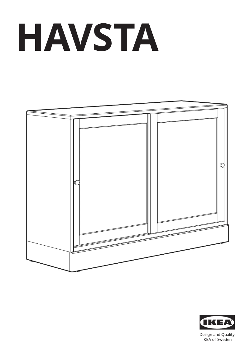 Imagen de la primera página del manual del dispositivo HAVSTA 905.292.33