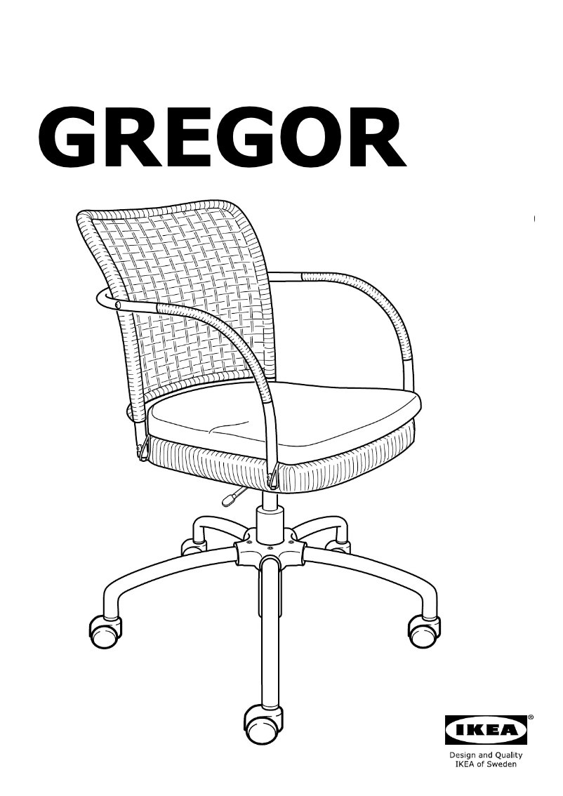 Image de la première page du manuel de l'appareil GREGOR