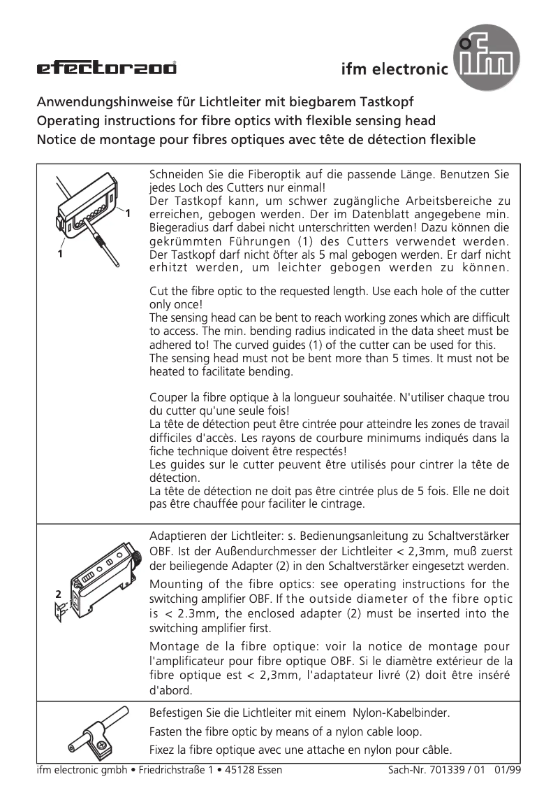 Image de la première page du manuel de l'appareil E20749
