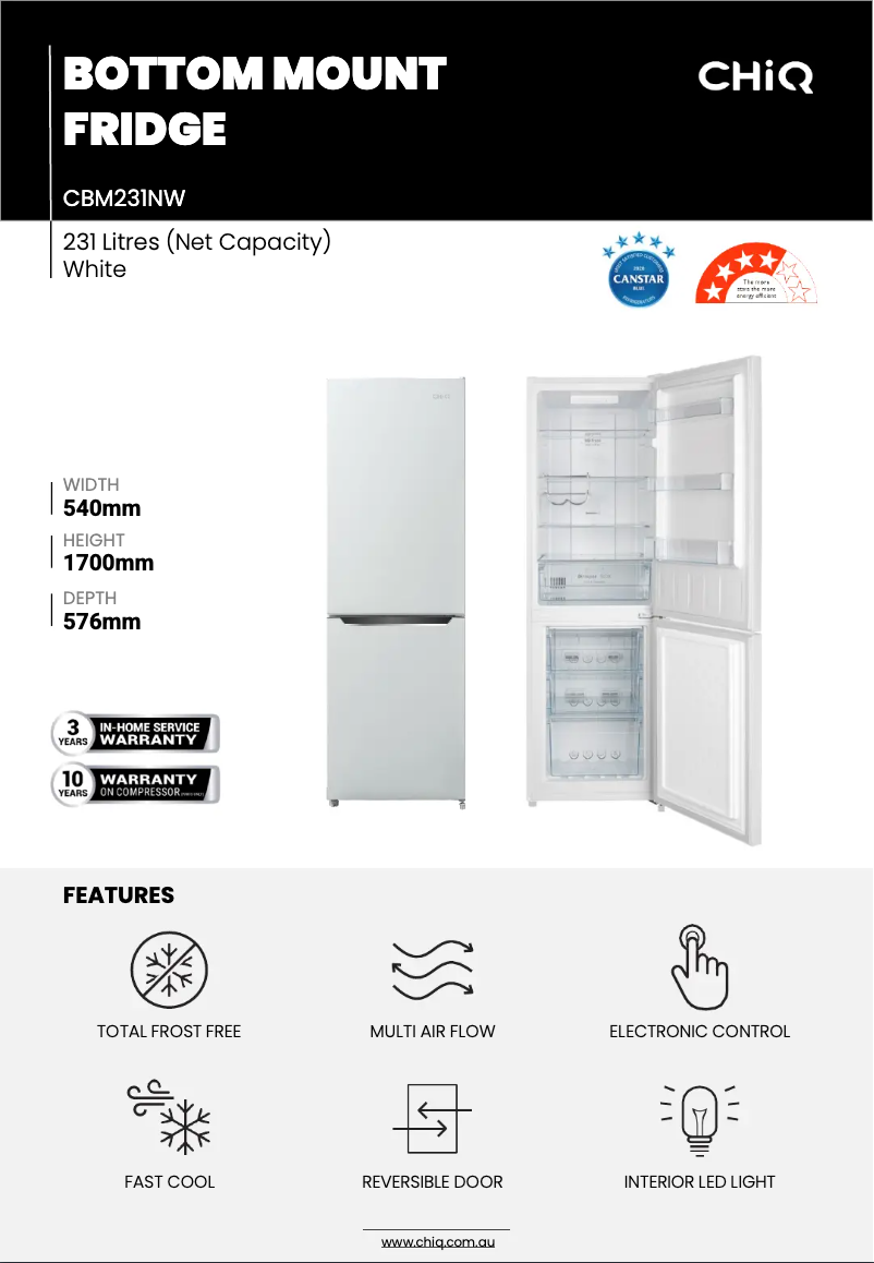 Image de la première page du manuel de l'appareil CBM231NW